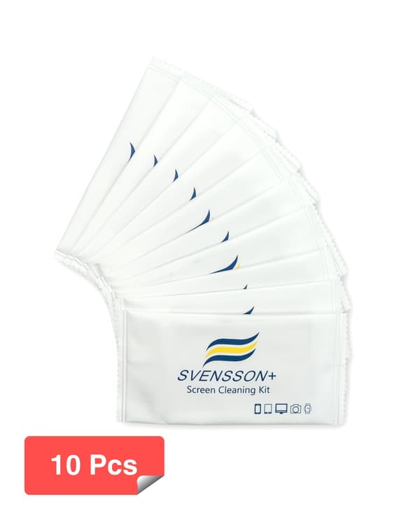 Svensson Plus Screen Cleaning Kit 10-pack