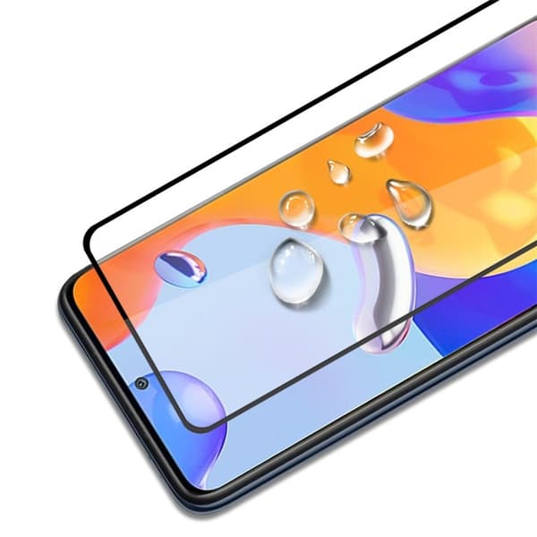 [1-PACK] Xiaomi Redmi Note 11 Pro 4G/5G Härdat Glas Skärmskydd - Svart
