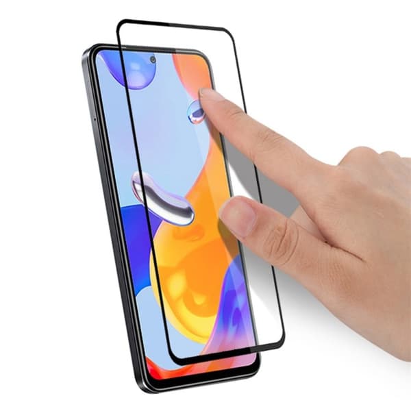 [1-PACK] Xiaomi Redmi Note 11 Pro 4G/5G Härdat Glas Skärmskydd - Svart