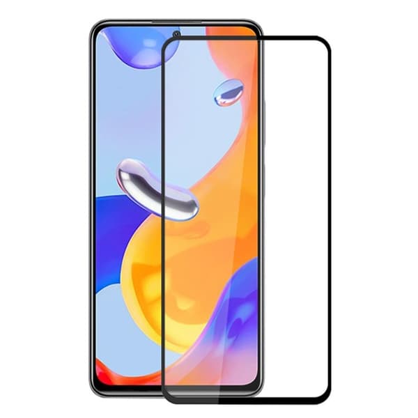 [1-PACK] Xiaomi Redmi Note 11 Pro 4G/5G Härdat Glas Skärmskydd - Svart