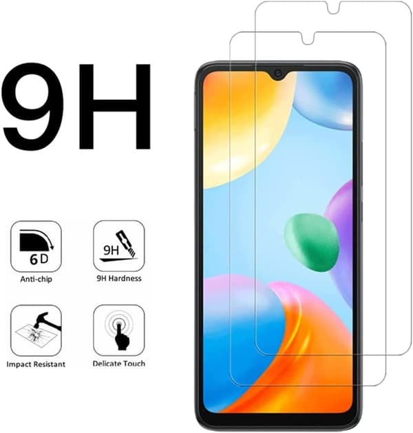 [1-PACK] Xiaomi Redmi 10C Härdat Glas Skärmskydd - Clear