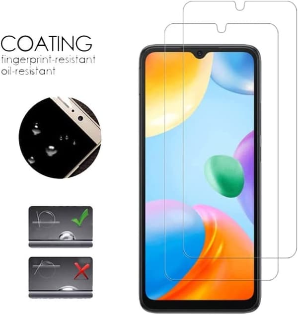 [1-PACK] Xiaomi Redmi 10C Härdat Glas Skärmskydd - Clear