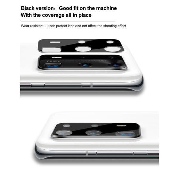 IMAK Härdat Glas Linsskydd Samsung Galaxy S23 Ultra Svart