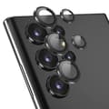 Miniatyrbild 1 av 7: Hat Prince Linsskydd Samsung Galaxy S23 Ultra Härdat Glas Svart