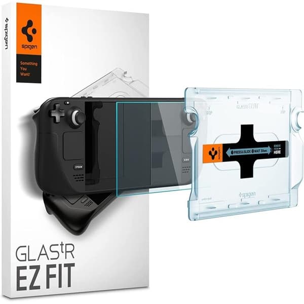 Spigen Steam Deck Härdat Glas Skärmskydd EZ FIT - Clear