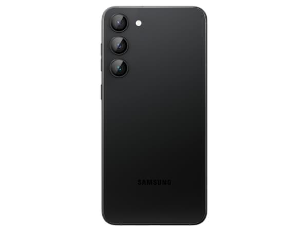 Spigen GLAS.tR EZ Fit Optik Pro - Linsebeskytter for mobiltelefon - glass - rammefarge svart - for Samsung Galaxy S23+