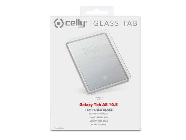 Celly GLASSTAB, Kirkas näytönsuoja, 26,7 cm (10.5"), 9H, Karkaistu lasi, 1 kpl