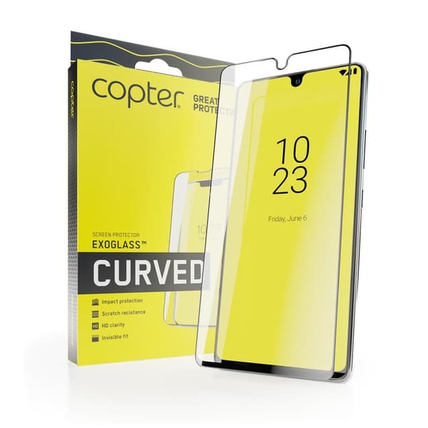 Copter Exoglass Samsung Galaxy S23 (S23 Plus) Curved Frame Black