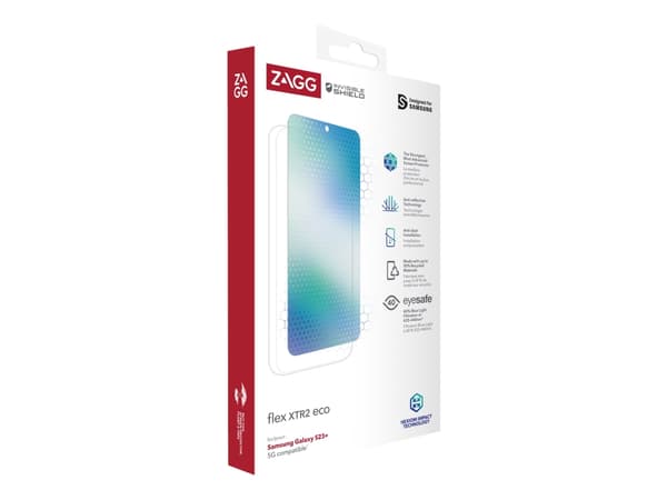 ZAGG InvisibleShield Flex XTR2 ECO - Skärmskydd för mobiltelefon - för Samsung Galaxy S23+
