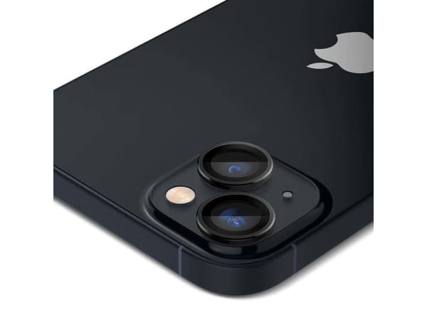 Spigen EZ Fit Optik Pro, Linsskydd, Svart, Transparent, Härdat glas, Apple, iPhone 14 (6.1-inch) 2022 iPhone 14 Plus (6.7-inch) 2022, Låda