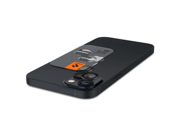Spigen EZ Fit Optik Pro, Linsskydd, Svart, Transparent, Härdat glas, Apple, iPhone 14 (6.1-inch) 2022 iPhone 14 Plus (6.7-inch) 2022, Låda