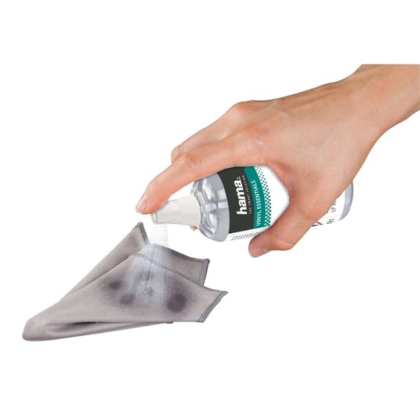 Hama Rengöringskit Vinylskivor Borste och Rengöringsmedel 100 ml