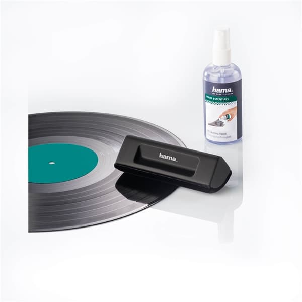 Hama Rengöringskit Vinylskivor Borste och Rengöringsmedel 100 ml