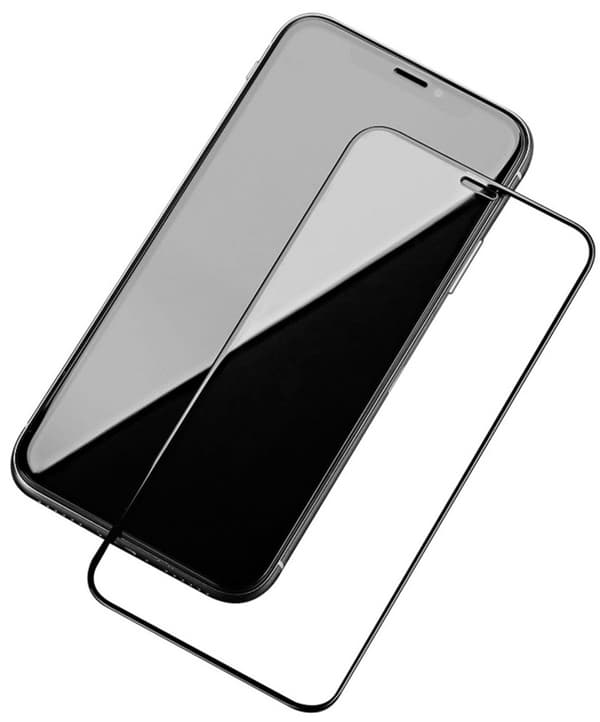 Mr Yes Fulldekkende skjermbeskytter i herdet glass til iPhone 12 Mini, svart