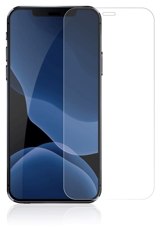 Mr Yes fulddækkende skærmbeskytter i hærdet glas til iPhone 12/12 Pro, sort