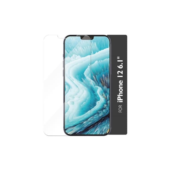 Gear Hærdet Glas 2.5D Full Cover Klar iPhone 12/12 Pro Incl. Monteringsramme