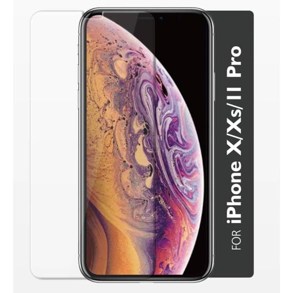 Gear Hærdet Glas 2.5D iPhone X/XS/11 Pro incl. Monteringsramme