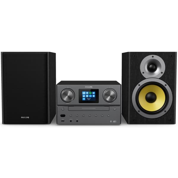Philips Stereo Web-radio/Bluetooth/CD/Spotify Connect Svart