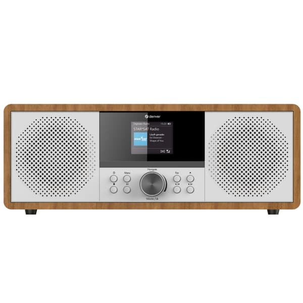 Denver Musikkanlegg Wood CD/Internettradio AUX
