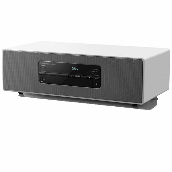 Panasonic Kompakt stereoanlæg med intuitive funktioner Hvid