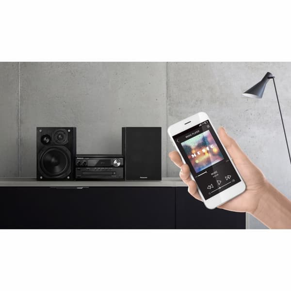 Panasonic Komplett mikrosystem med högup