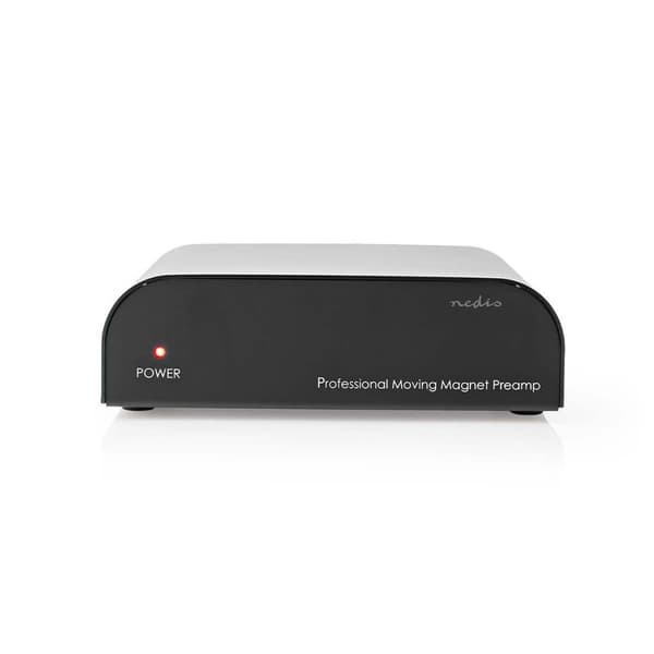 Nedis Forforstærker | Tilslutninger indgang: 1x RCA | Tilslutninger udgang: 1x RCA | 2 Kanaler | Phono / Pladespiller | Automatisk | Sort