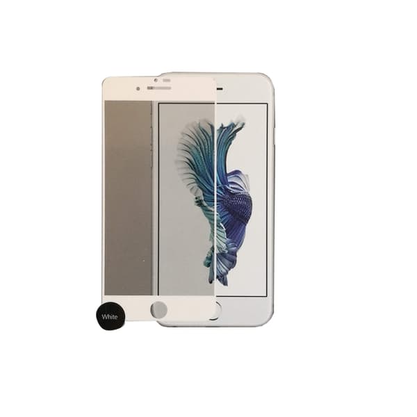Gear Härdat Glas 3D Gum Full Cover Vit iPhone6