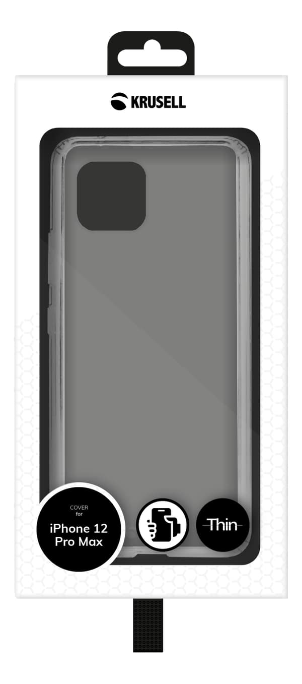 iPhone 12 Pro Max HardCover, gjennomsiktig
