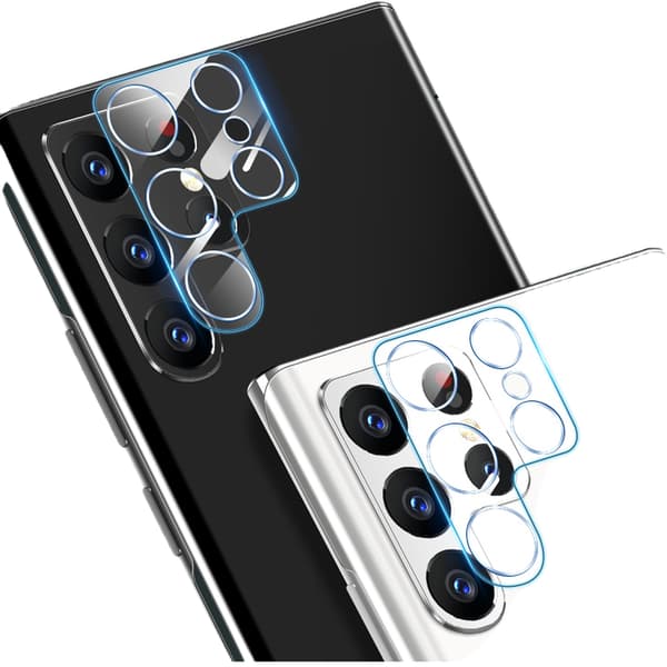 Galaxy S23 Ultra Skärmskydd och Kameralinsskydd (3-pack)