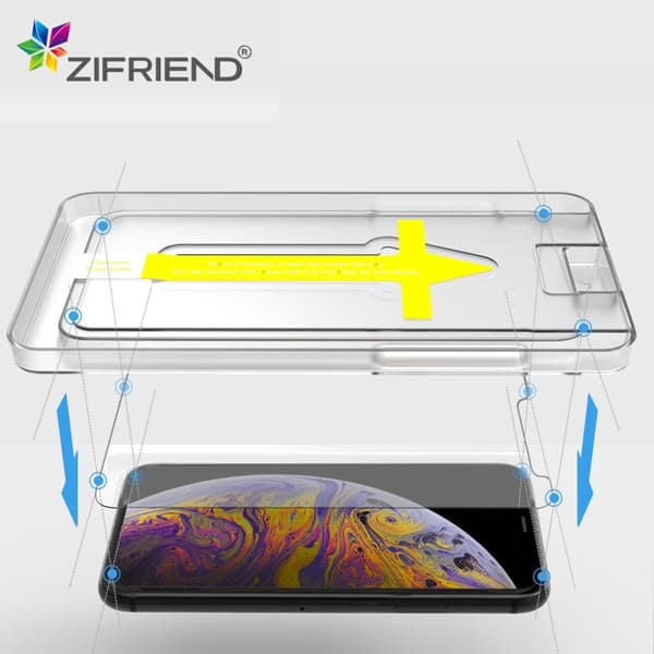ZiFriend Crystal Skärmskydd Härdat Glas - iPhone SE 2020
