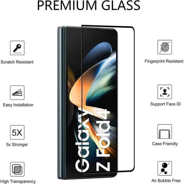 SiGN Galaxy Z Fold 4 Härdat Glas Skärmskydd 2.5D