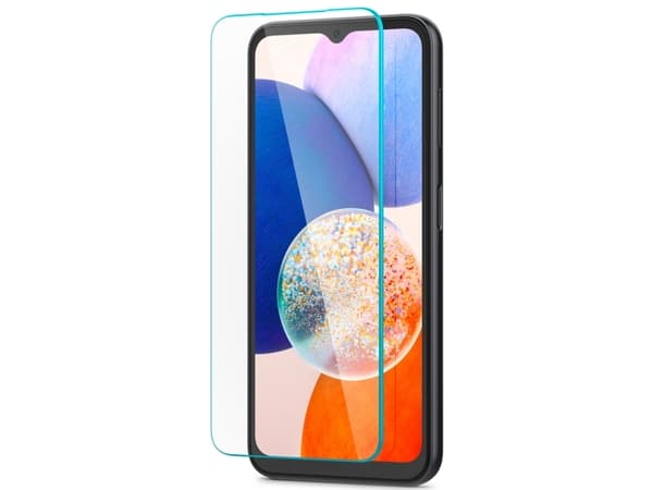 Spigen Glas.tR Slim, Samlex, Galaxy A14 4G / A14 5G, Läpinäkyvä, 2 kpl