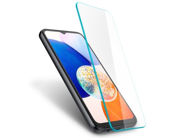 Spigen Glas.tR Slim, Samlex, Galaxy A14 4G / A14 5G, Läpinäkyvä, 2 kpl