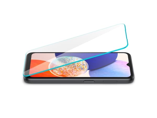 Spigen Glas.tR Slim, Samlex, Galaxy A14 4G / A14 5G, Läpinäkyvä, 2 kpl