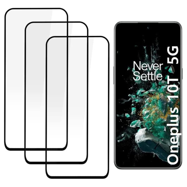 Heltäckande Härdat Glas 2.5D Skärmskydd OnePlus 10T