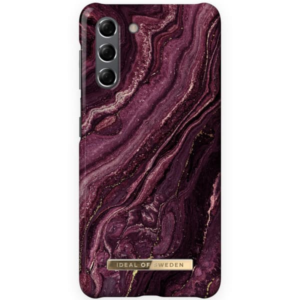 iDeal of Sweden Samsung Galaxy S21 Skal - Golden Plum
