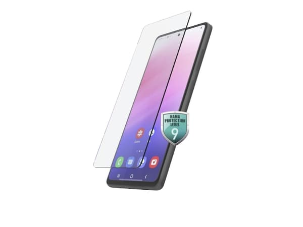 Hama - Skjermbeskyttelse for mobiltelefon - glass - gjennomsiktig - for Samsung Galaxy A54