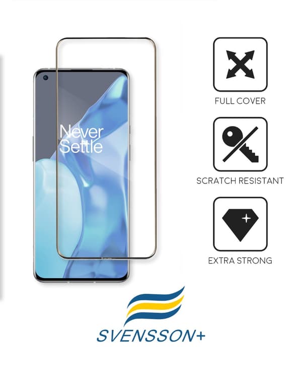 Svensson Plus Full Cover Tempered Glass For OnePlus 9 Pro Retail Pack