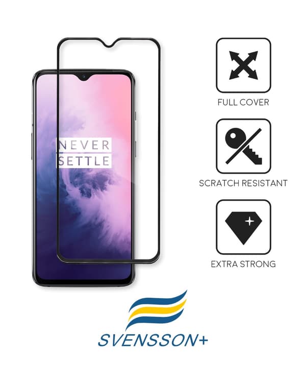 Svensson Plus Full Cover Tempered Glass For OnePlus 7 10-pack