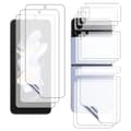 Miniatyrbild 5 av 11: Fram- Baksida Skärmskydd Kameralinsskydd Hydrogel Z Flip4 2-pack