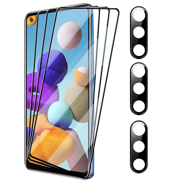 3-PACK Galaxy S23 2.5D Skärmskydd Kameralinsskydd HD 0,3mm