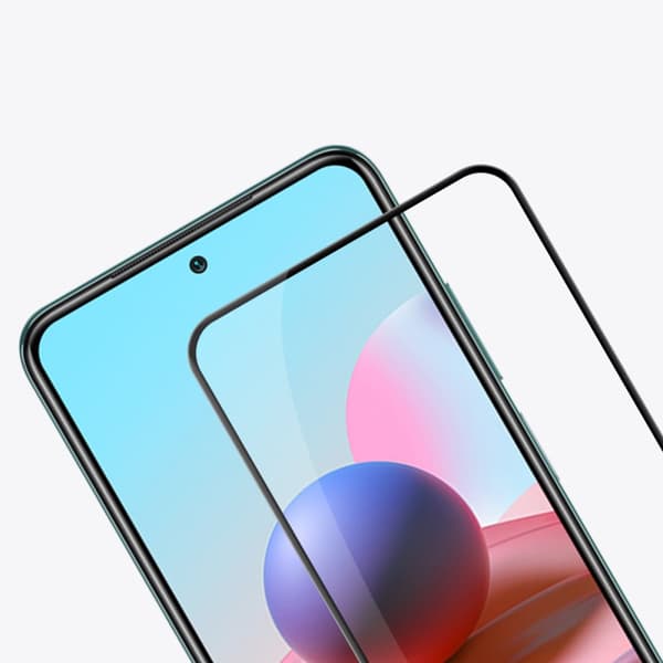 Skärmskydd Xiaomi Redmi Note 11 Pro - 3D Härdat Glas - Svart (miljö)