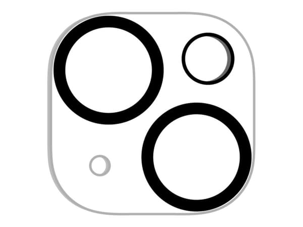 Screenor Vizor+ - Linsskydd för mobiltelefon - glas - för Apple iPhone 14, 14 Plus
