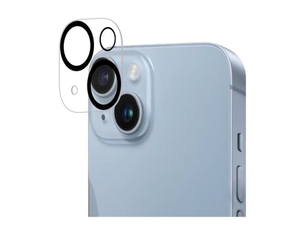 Screenor Vizor+ - Linsskydd för mobiltelefon - glas - för Apple iPhone 14, 14 Plus