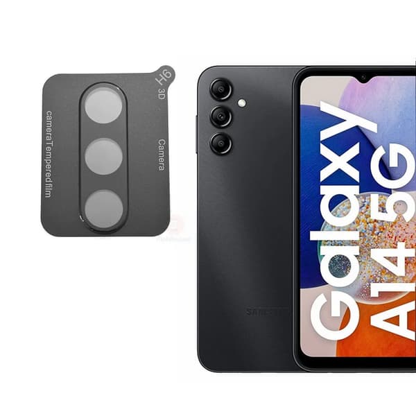 Kameraskydd Samsung Galaxy A14 (4G/5G) / Samsung A34 5G - Svart