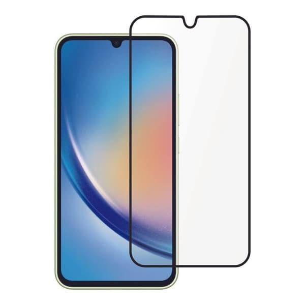 Skärmskydd Samsung Galaxy A34 5G - 3D Härdat Glas - Svart