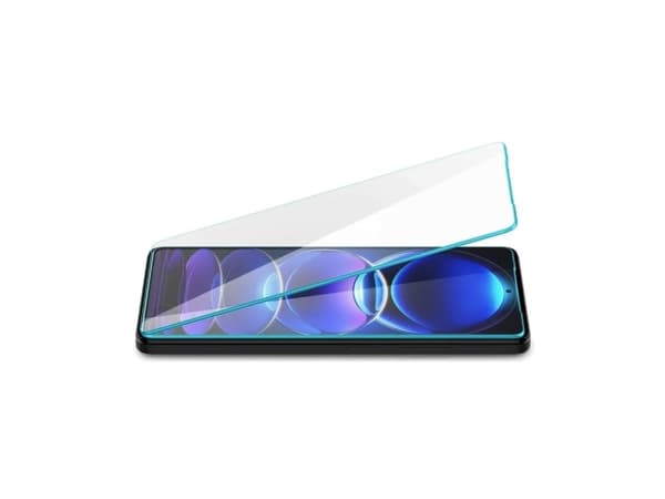 Spigen GLAS.tR Slim, POCO, POCO X5 Pro 5G / Redmi Note 12 Pro+ 5G / Note 12 Pro 5G, Reptålig, Transparent, 2 styck