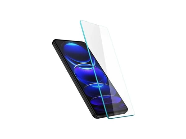 Spigen GLAS.tR Slim, POCO, POCO X5 Pro 5G / Redmi Note 12 Pro+ 5G / Note 12 Pro 5G, Reptålig, Transparent, 2 styck