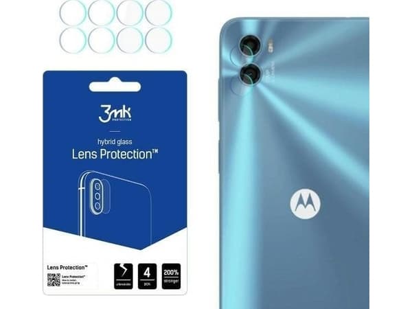3MK 3MK Objektivskydd Motorola Moto E22s Kameralinsskydd 4st