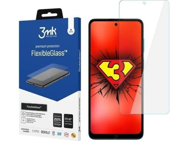 3MK 3MK Flexibelt glas Motorola Moto E22s Hybridglas